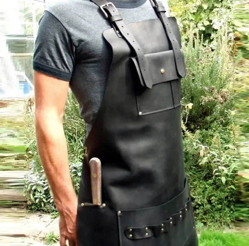 tablier cuir vegan