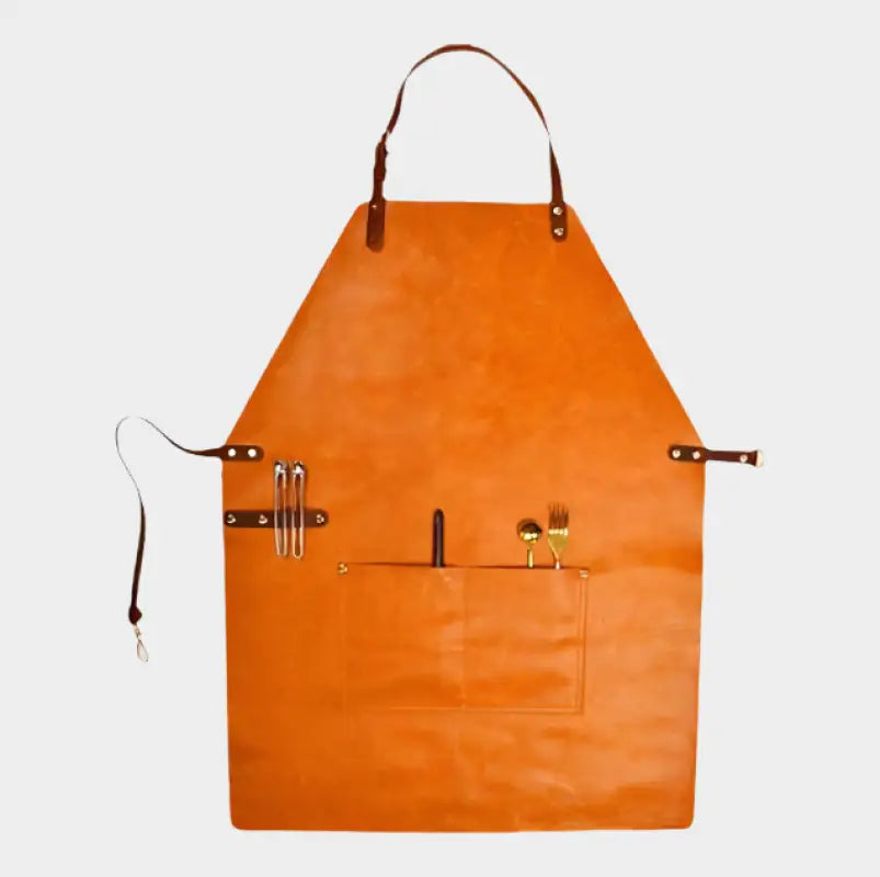 Tablier de Cuisine en Cuir