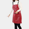 Tablier PVC Imperméable Avec Protège-Manches - Double Face, Taille Réglable - Pour Cuisine, Boucher, Pizzaiolo - 12
