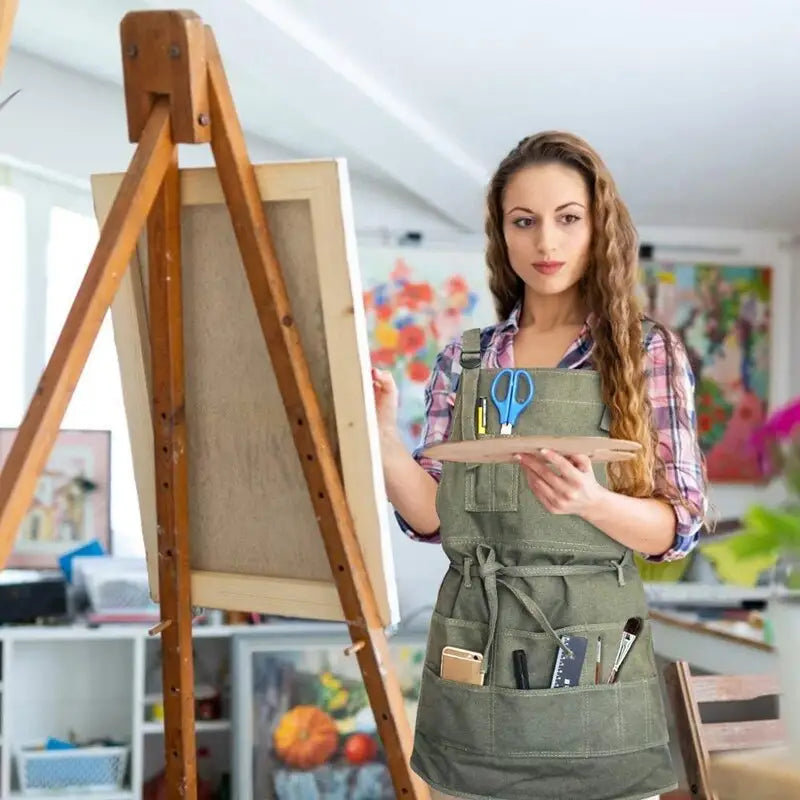 Tablier Peinture Tissu