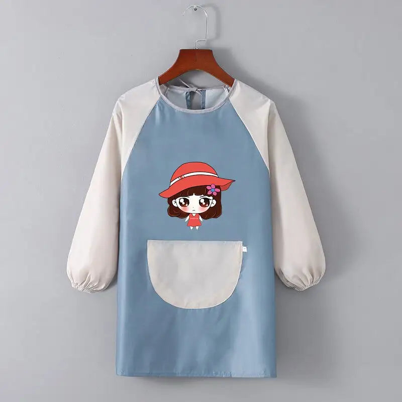 Tablier Peinture Ecole Fille