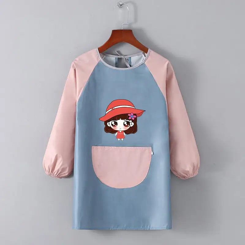 Tablier Peinture Ecole Fille