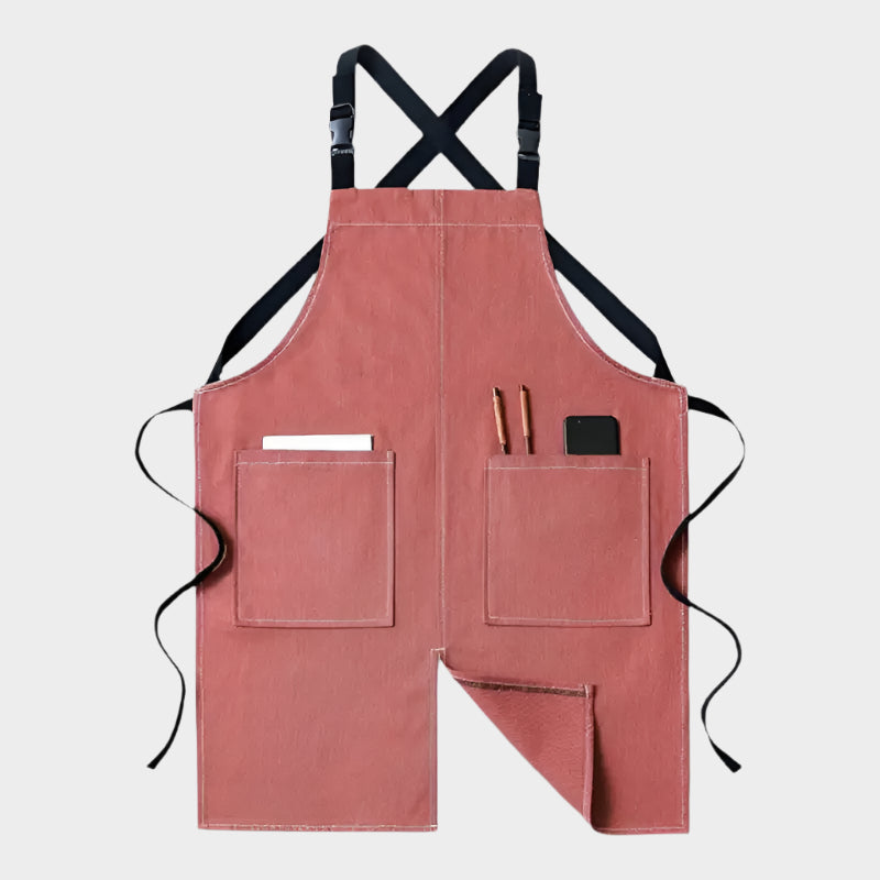 Tablier de Potier rose