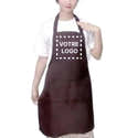 Tablier De Chef Personnalisable - Imperméable, 2 Poches - Pour Cuisine, Barbecue, Atelier - Homme/Femme - 3