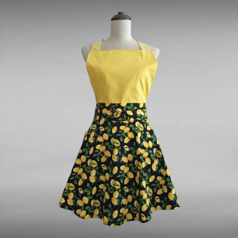 Tablier Vintage Jaune