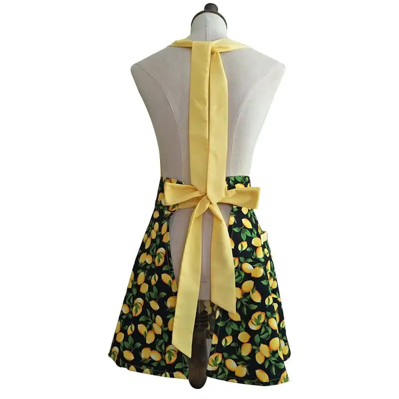 Tablier Vintage Jaune