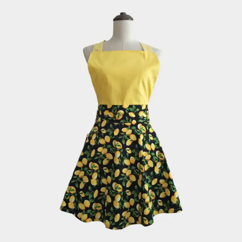 Tablier Vintage Jaune - 100005829
