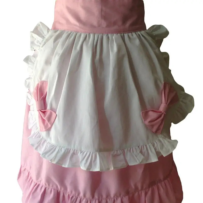 Tablier Vintage rose