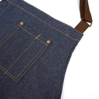 Tablier de Cuisine Femme Chic en Denim