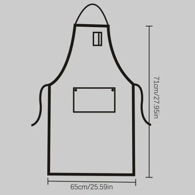 Tablier de Cuisine Femme Chic en Denim