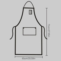 Tablier de Cuisine Femme Chic en Denim