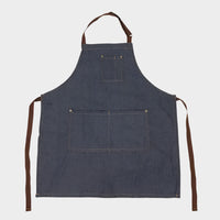 Tablier de Cuisine Femme Chic en Denim