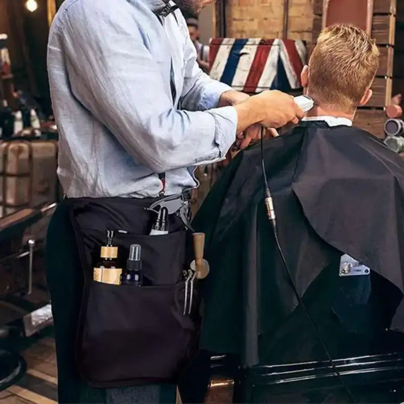Tablier de Coiffeur Court avec Poches