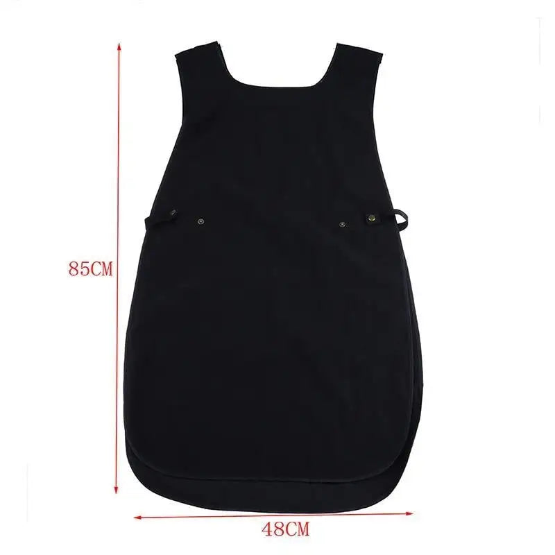 Blouse Tablier Femme noir