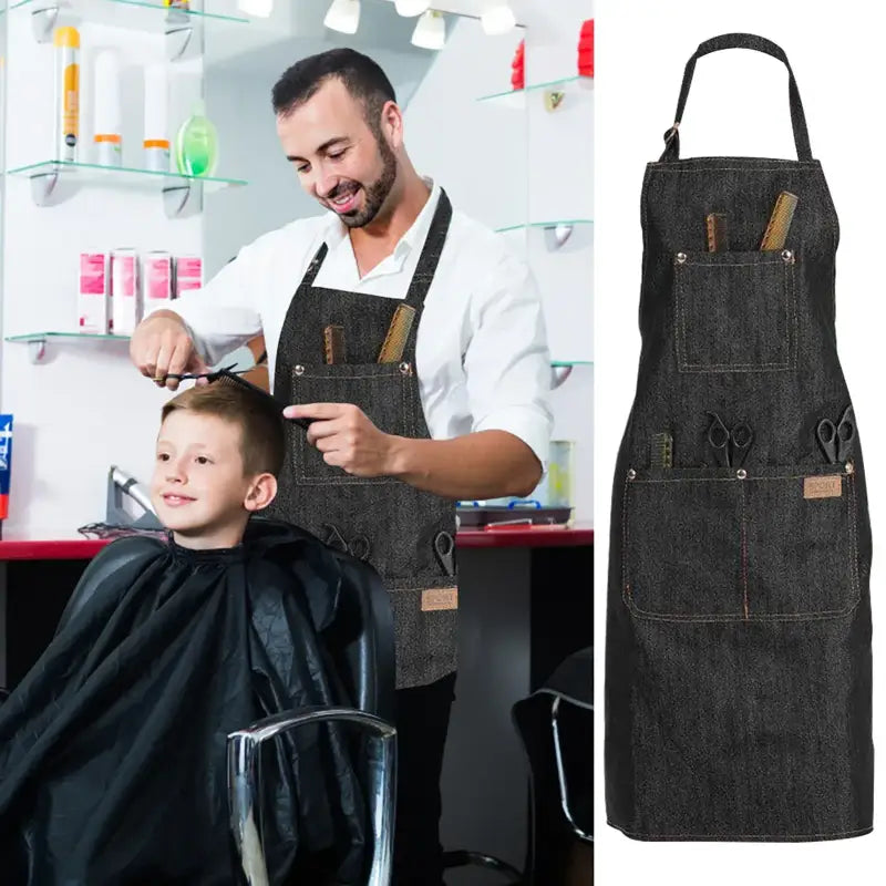 Tablier de Coiffeur en Jean