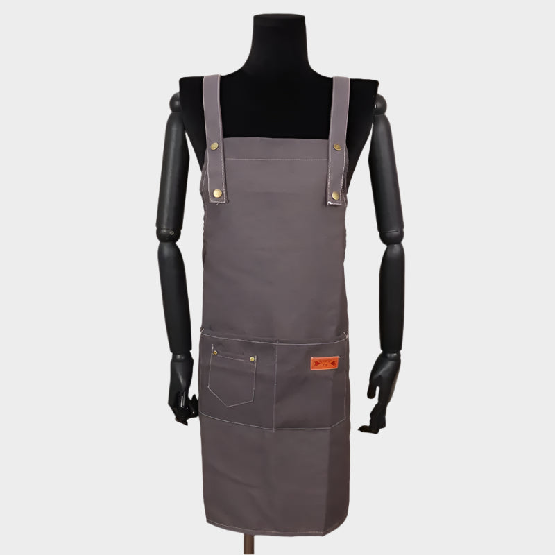 Fashion Apron Workwear Men’s Canvas Apron Restaurant Cowboy Work Cowboy Waist Oil Resistant Apron