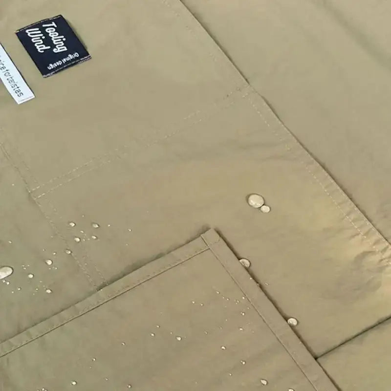 Tablier Imperméable à Bretelles Croisées Style Japonais