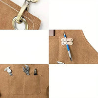 Tablier de Cuisine en Toile Imperméable avec Poches
