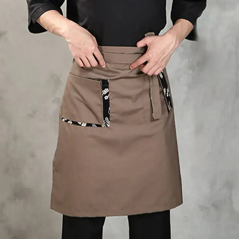 Tablier Japonais Court en Coton