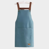 Tablier de Cuisine pour Femme Imperméable à Coupe Droite