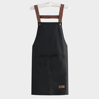 Tablier de Cuisine pour Femme Imperméable à Coupe Droite