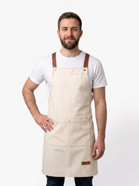 Tablier Beige Homme