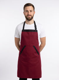 Tablier de Cuisine Rouge & Noir