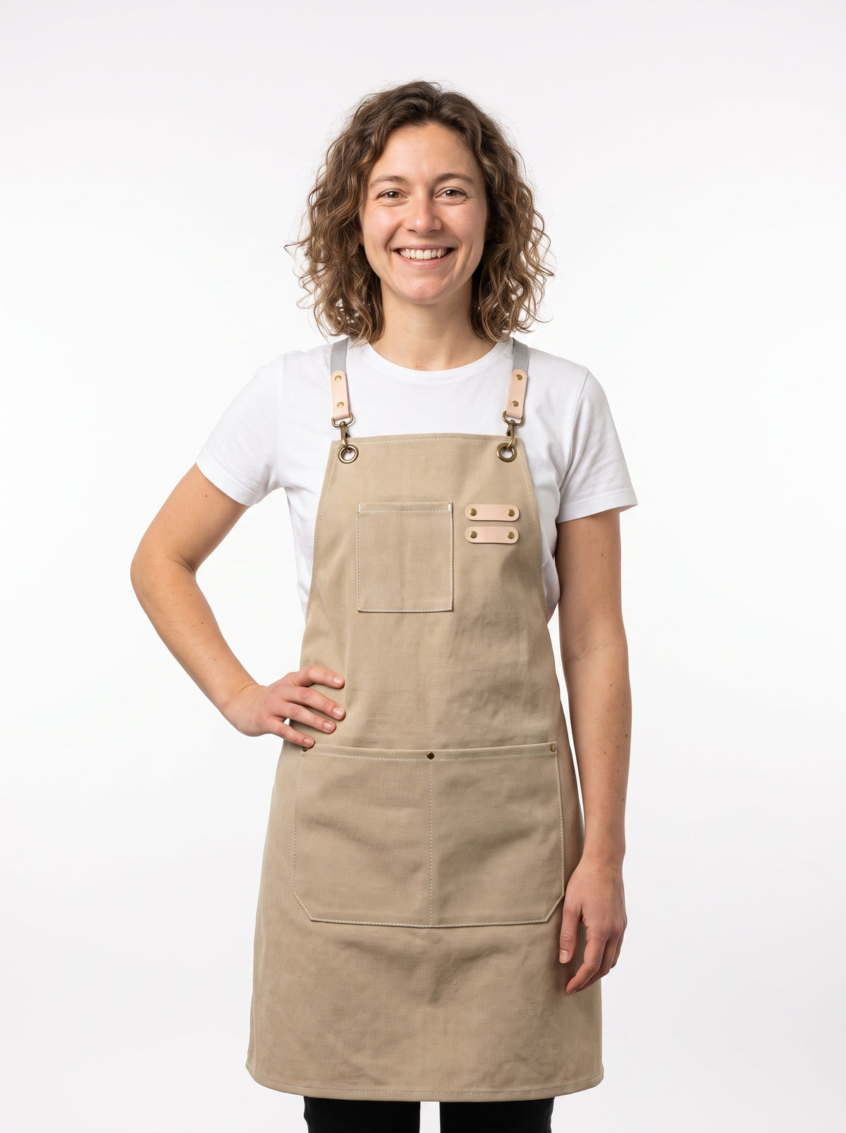 Tablier de Cuisine Beige
