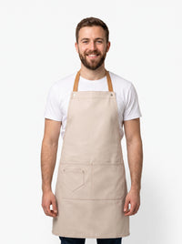 Tablier de Cuisine Personnalisé Beige