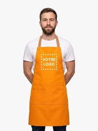 Tablier de Cuisine Personnalisé Orange