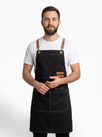 Tablier de Cuisine Imperméable avec Bretelles Croisées