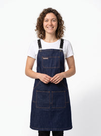 Tablier en Denim style Jeans