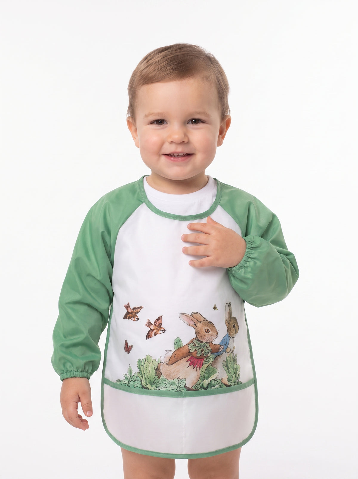 Tablier Bébé Imperméable Vert