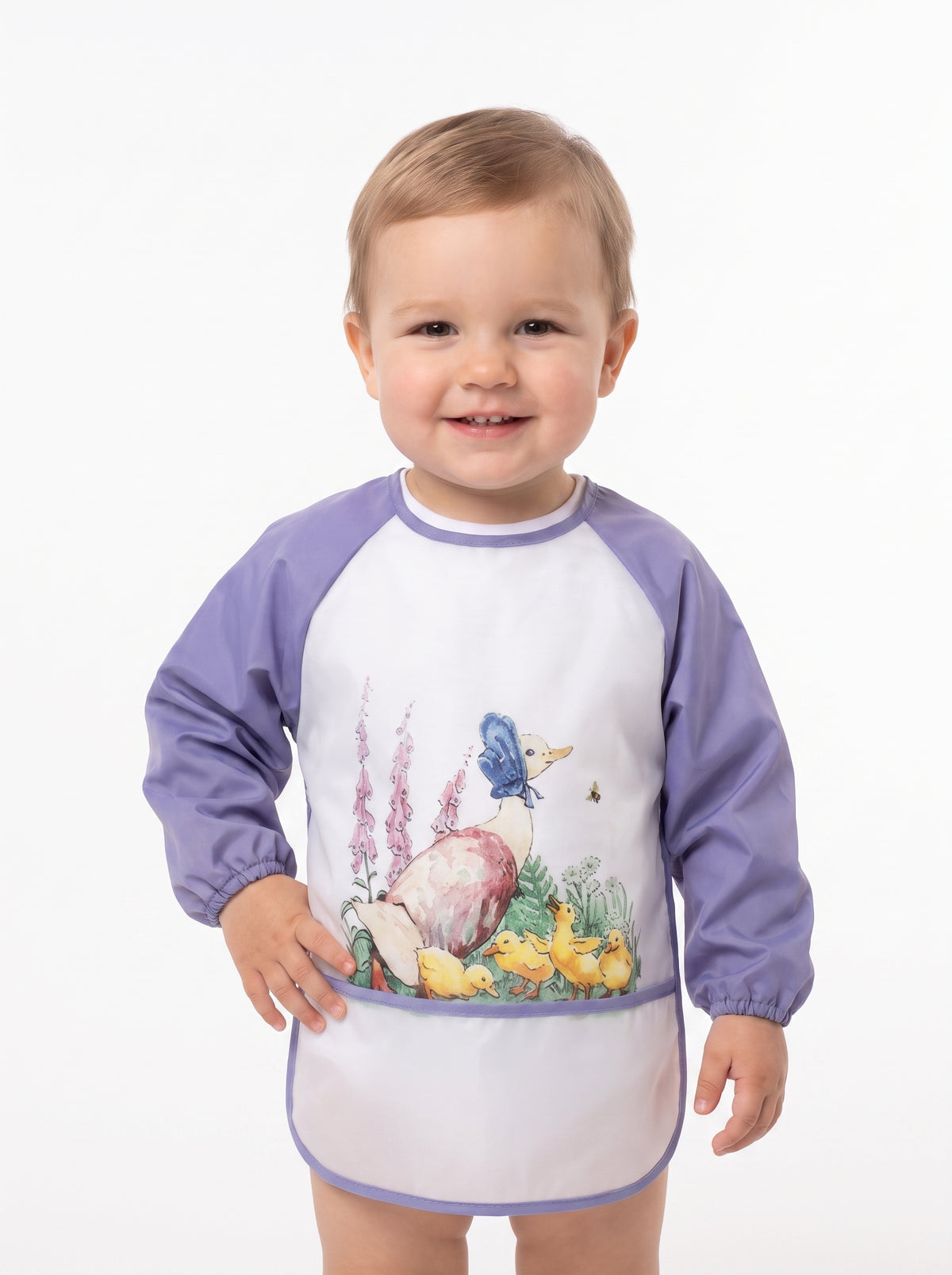 Tablier Bébé Imperméable Violet