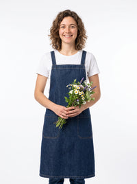 Tablier de Fleuriste en Lin Style Denim
