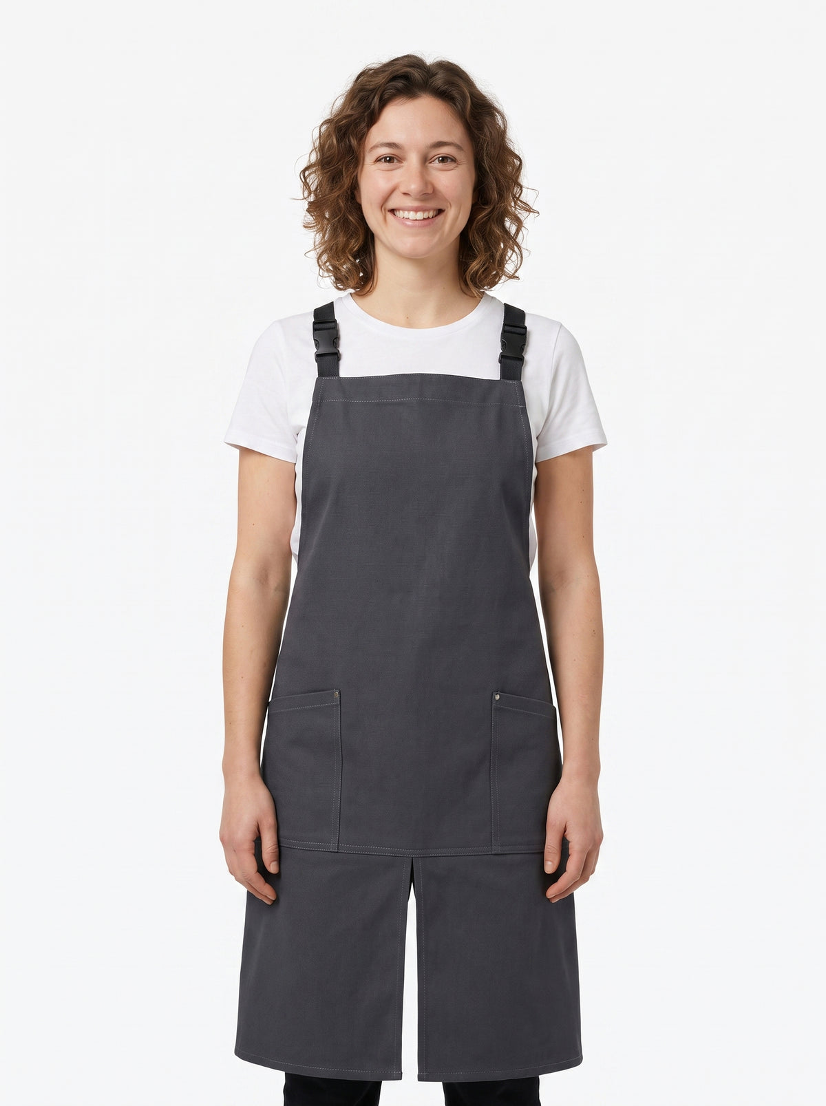 Tablier de Cuisine Imperméable Fendu avec Poches