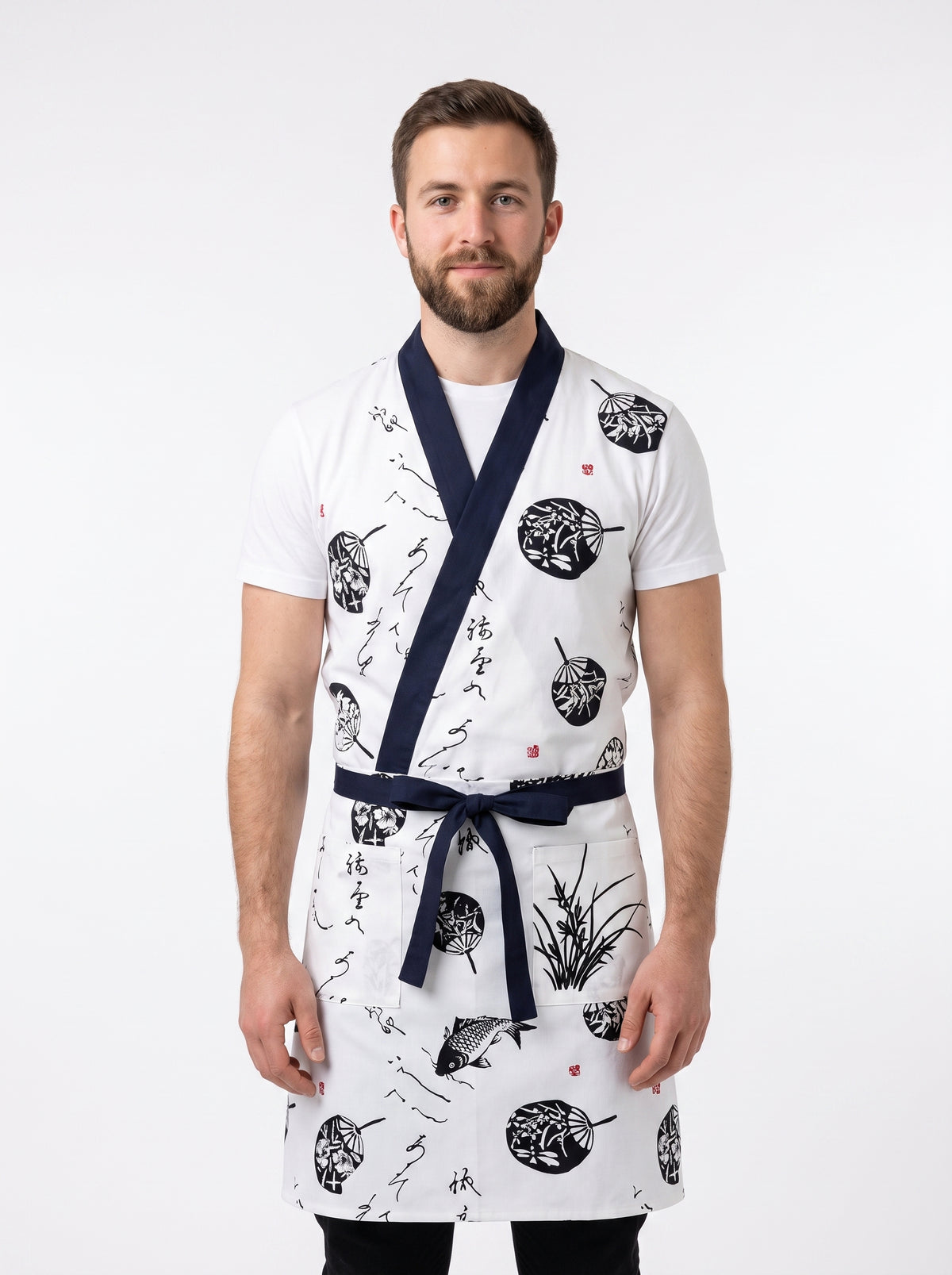 Tablier Kimono de Chef Japonais