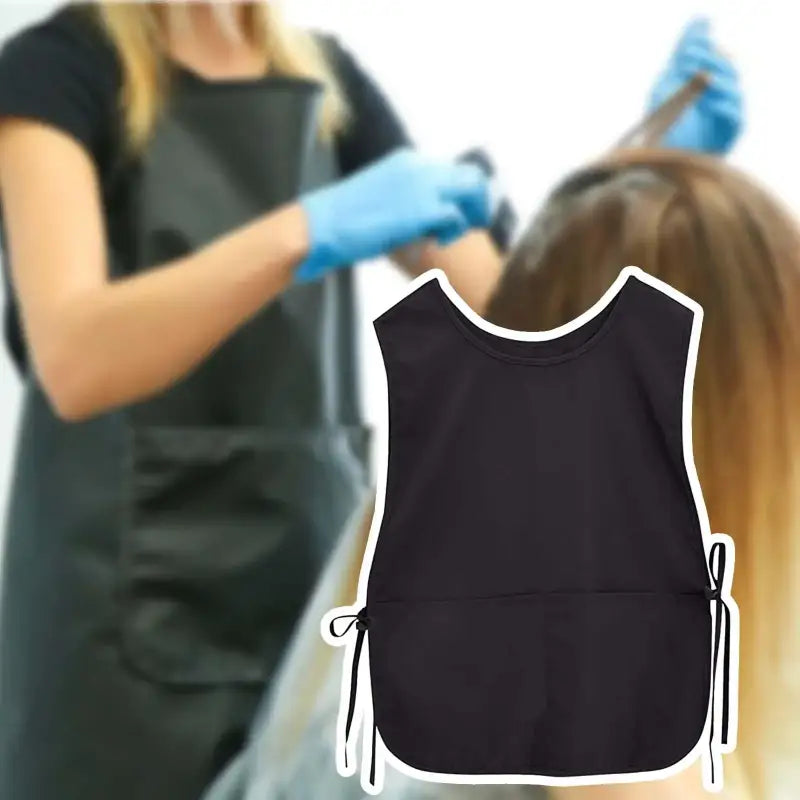 Salon Hair Stylist Apron Washable with Pocket Professional Practical for Yard Artist Hair Cutting Dyeing Cape