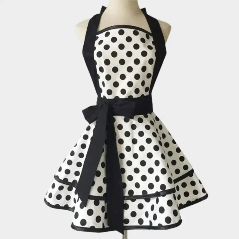Tablier à Pois - Tablier De Cuisine Femme