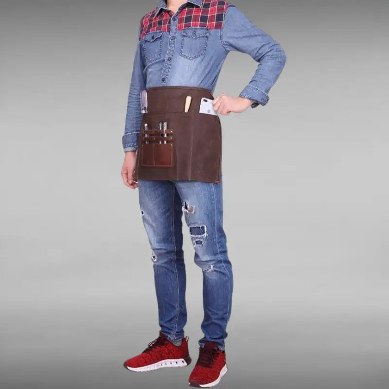 Tablier Barman Cuir