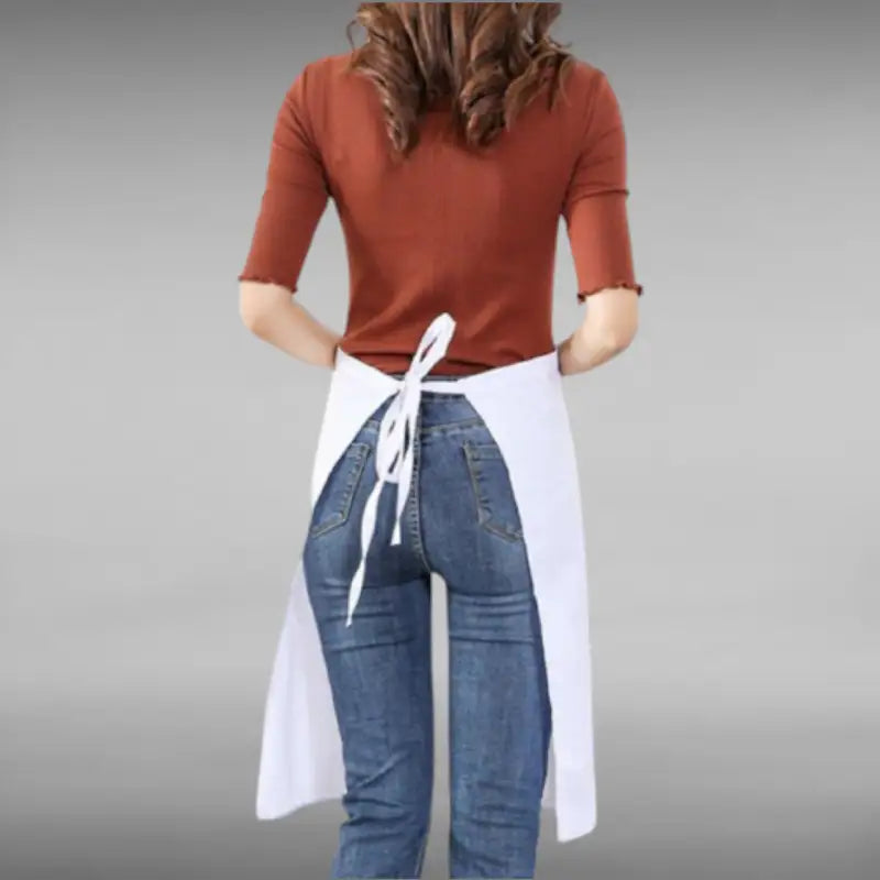 Tablier Blanc Court - Tablier de Travail