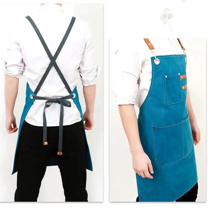 Tablier Bleu de Travail