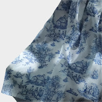Tablier Blouse de Grand-Mère à Volants