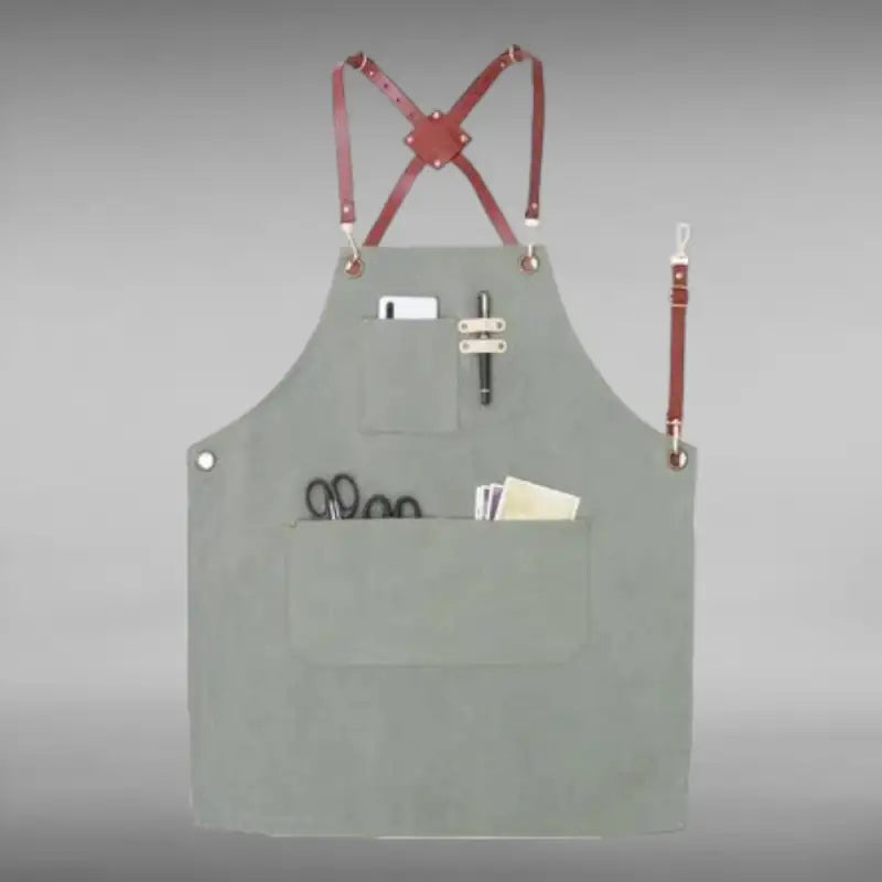 Tablier Caviste gris