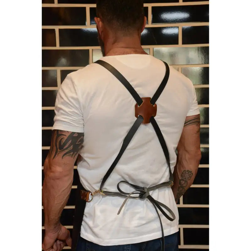 tablier cuir artisan