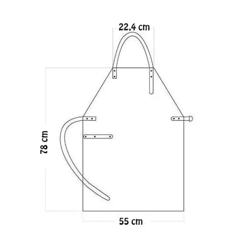 tablier cuir veritable