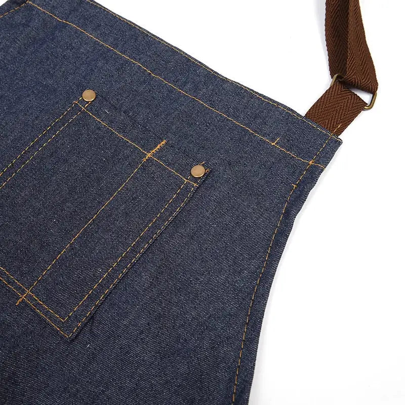 tablier cuisine jean denim