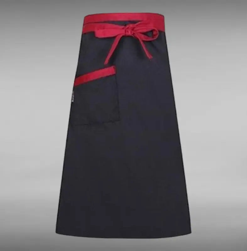 Tablier de Chef Cuisinier - Noir - Tablier de Travail