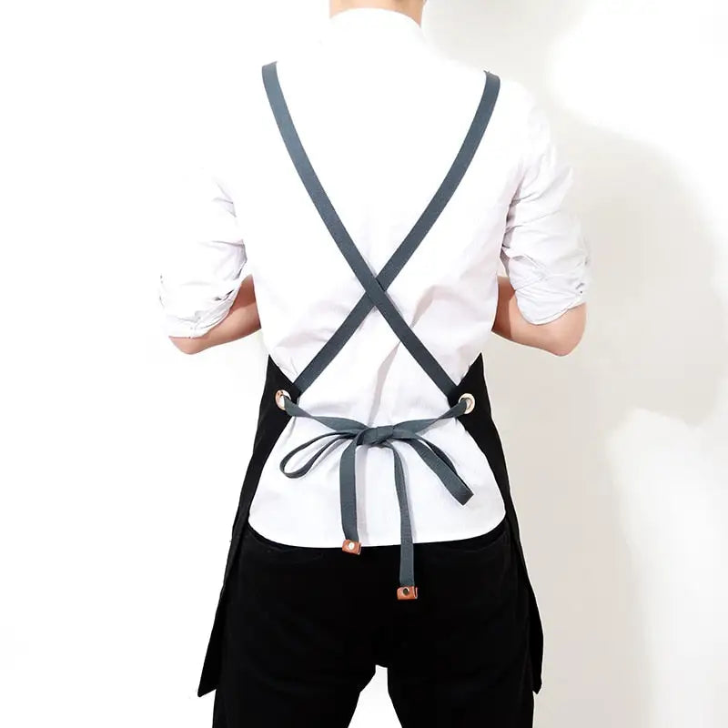 Tablier de Cuisine Attaches Croisées