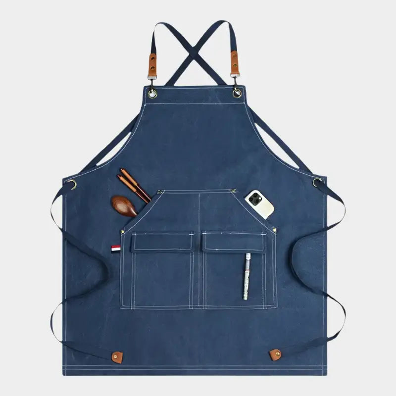 Tablier de Cuisine Bleu